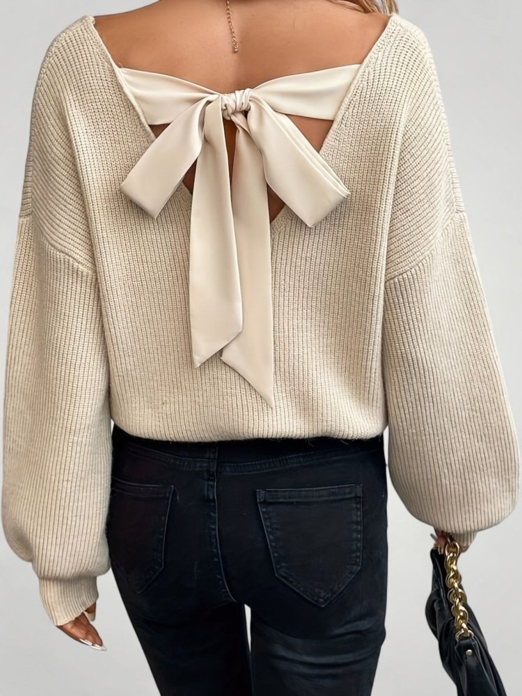 Pull à Col V Élégant et Confortable 3 - Mode Lumière