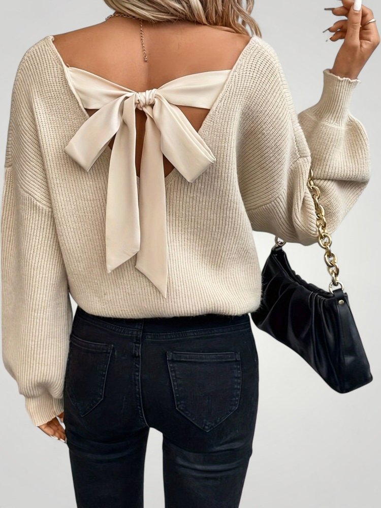 Pull à Col V Élégant et Confortable 4 - Mode Lumière