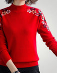 Pull à Fleurs Élégant et Confortable 1 - Mode Lumière