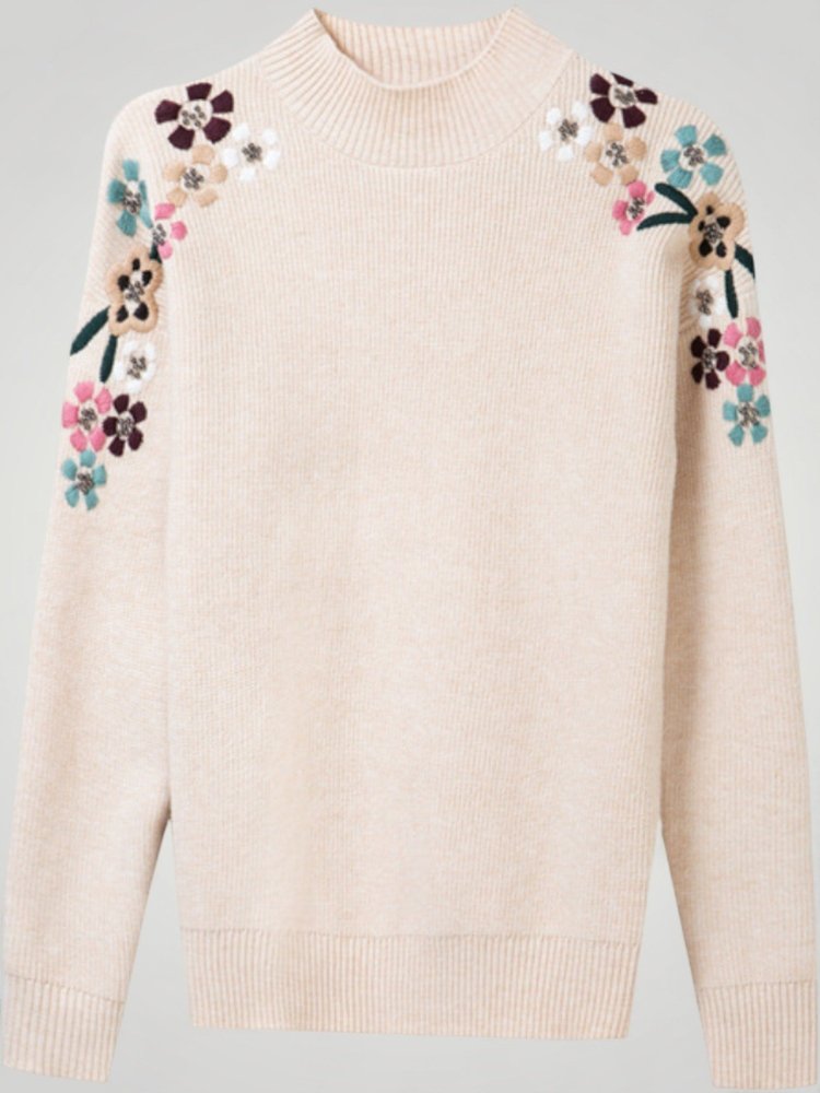 Pull à Fleurs Élégant et Confortable 5 - Mode Lumière