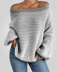Pull à Manches Longues au Style Épuré 5 - Mode Lumière