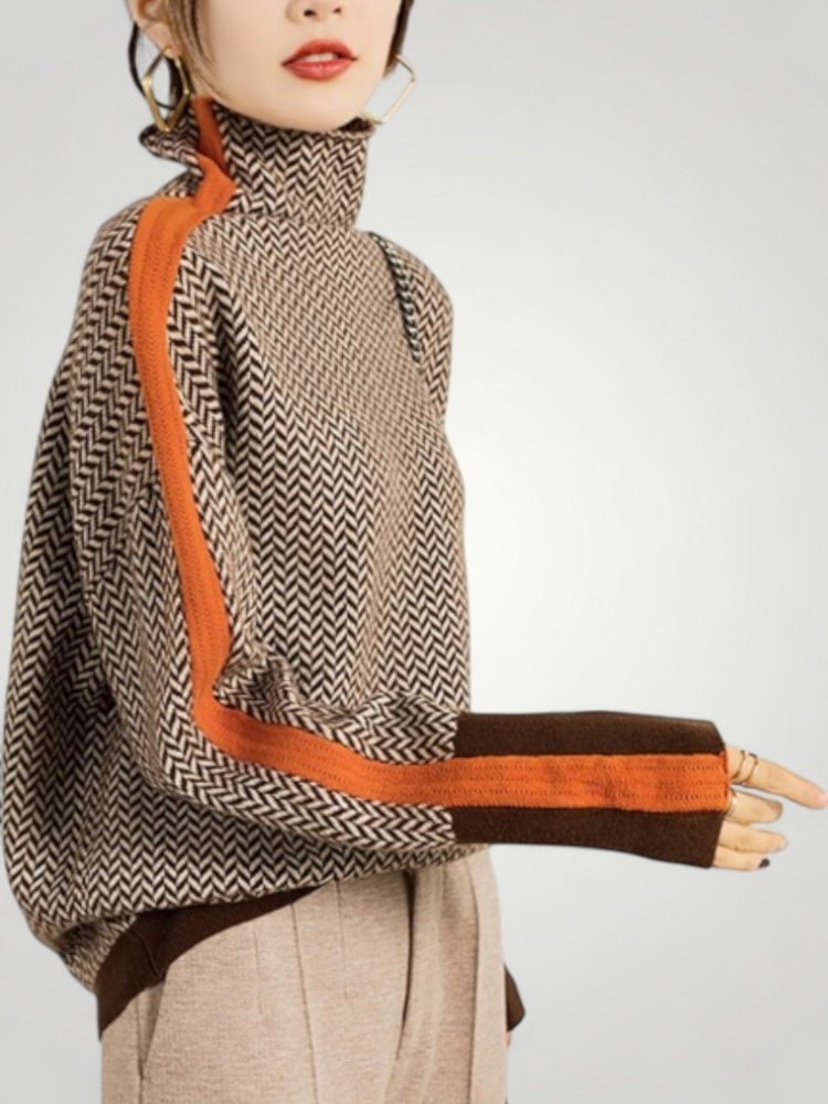 Pull à Rayures Chic et Confortable 2 - Mode Lumière