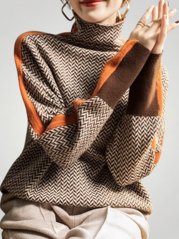 Pull à Rayures Chic et Confortable 1 - Mode Lumière