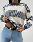 Pull à Rayures Chic et Confortable 4 - Mode Lumière