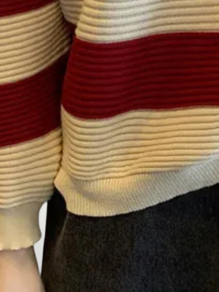 Pull d Automne Chic avec Nœud Élégant 3 - Mode Lumière