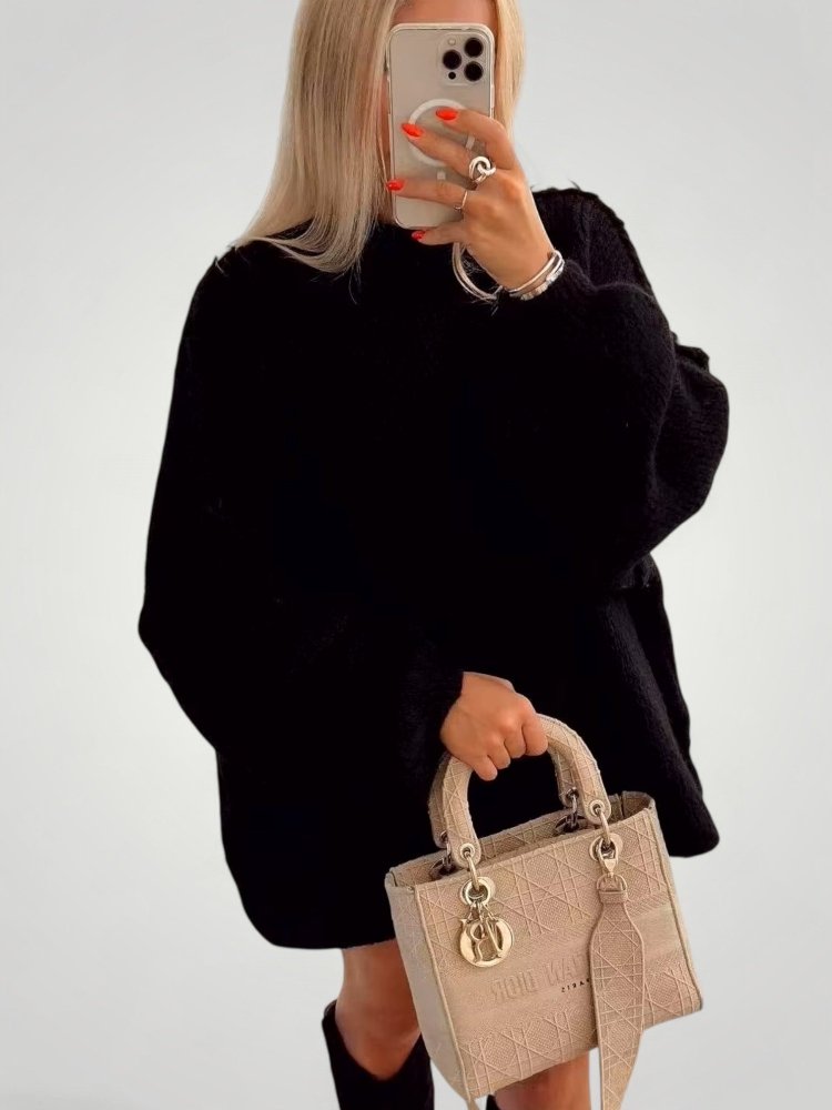 Pull d’Automne Oversize Chic et Confortable 4 - Mode Lumière