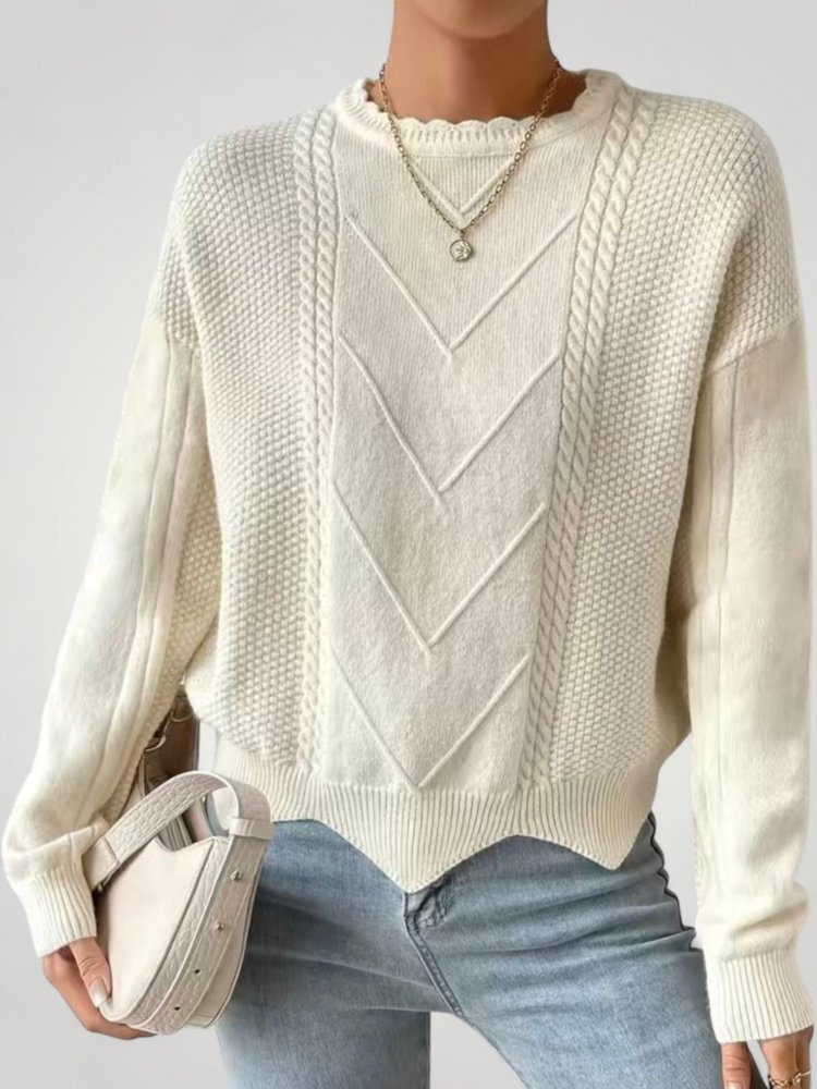 Pull d’Hiver Élégant et Très Confortable 1 - Mode Lumière