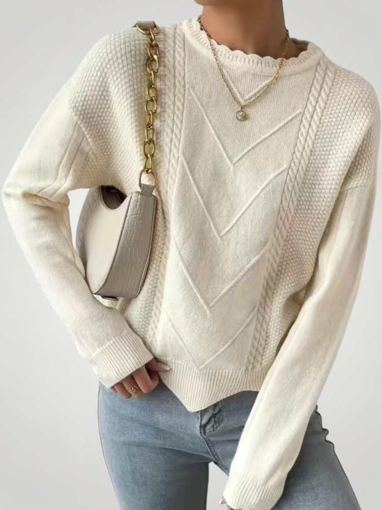 Pull d’Hiver Élégant et Très Confortable 2 - Mode Lumière