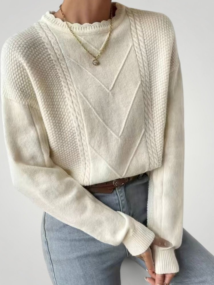 Pull d’Hiver Élégant et Très Confortable 3 - Mode Lumière