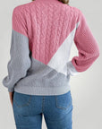 Pull d'Hiver Torsadé Confortable pour Femme 2 - Mode Lumière