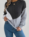Pull d'Hiver Torsadé Confortable pour Femme 7 - Mode Lumière