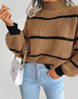 Pull d'Hiver à Col Montant Confortable 3 - Mode Lumière