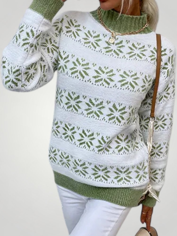 Pull d’Hiver à Col Roulé Élégant et Confortable 2 - Mode Lumière