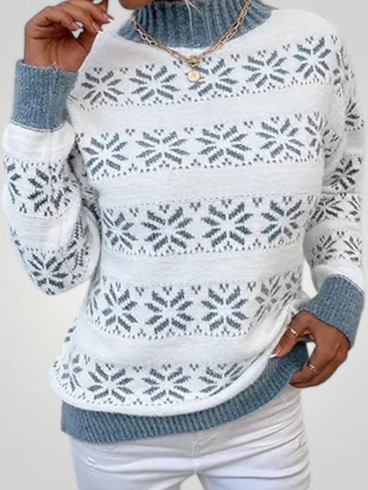 Pull d’Hiver à Col Roulé Élégant et Confortable 4 - Mode Lumière