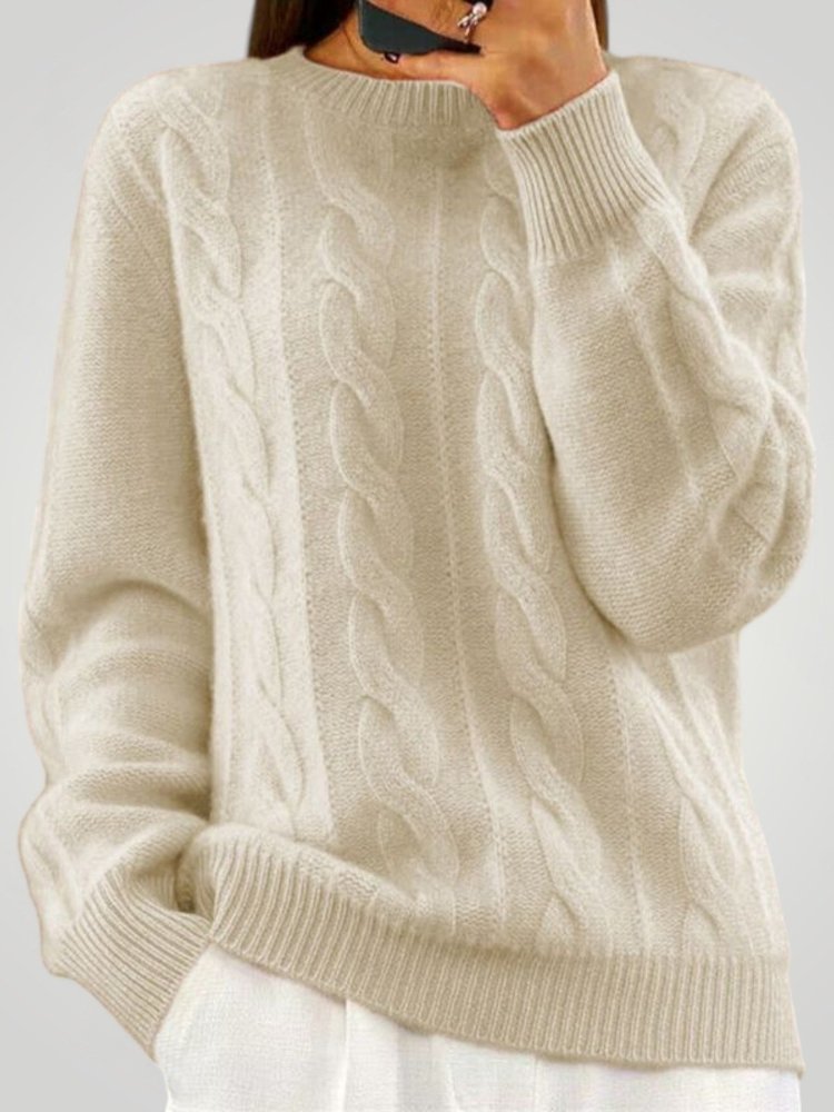 Pull en Laine Élégant et Confortable pour Femme 1 - Mode Lumière