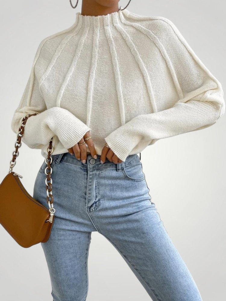 Pull en Laine Ample Élégant et Confortable 1 - Mode Lumière