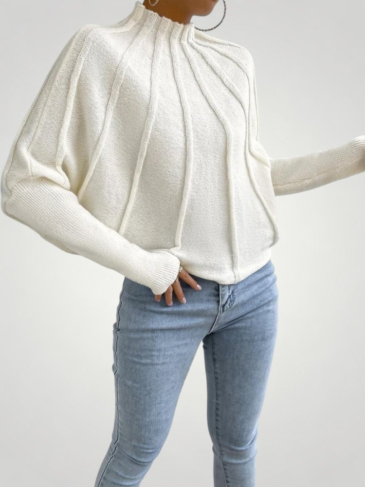 Pull en Laine Ample Élégant et Confortable 3 - Mode Lumière