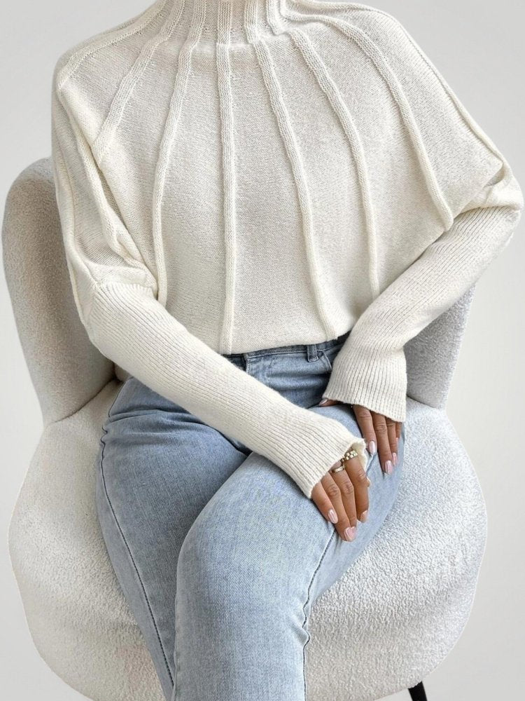 Pull en Laine Ample Élégant et Confortable 5 - Mode Lumière