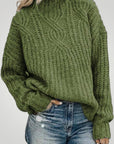 Pull en Tricot Élégant au Col Haut 2 - Mode Lumière