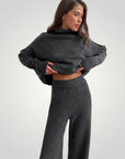 Ensemble Pull et Pantalon Oversize Femme Élégants et Confortables 7 - Mode Lumière