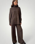 Ensemble Pull et Pantalon Oversize Femme Élégants et Confortables 6 - Mode Lumière