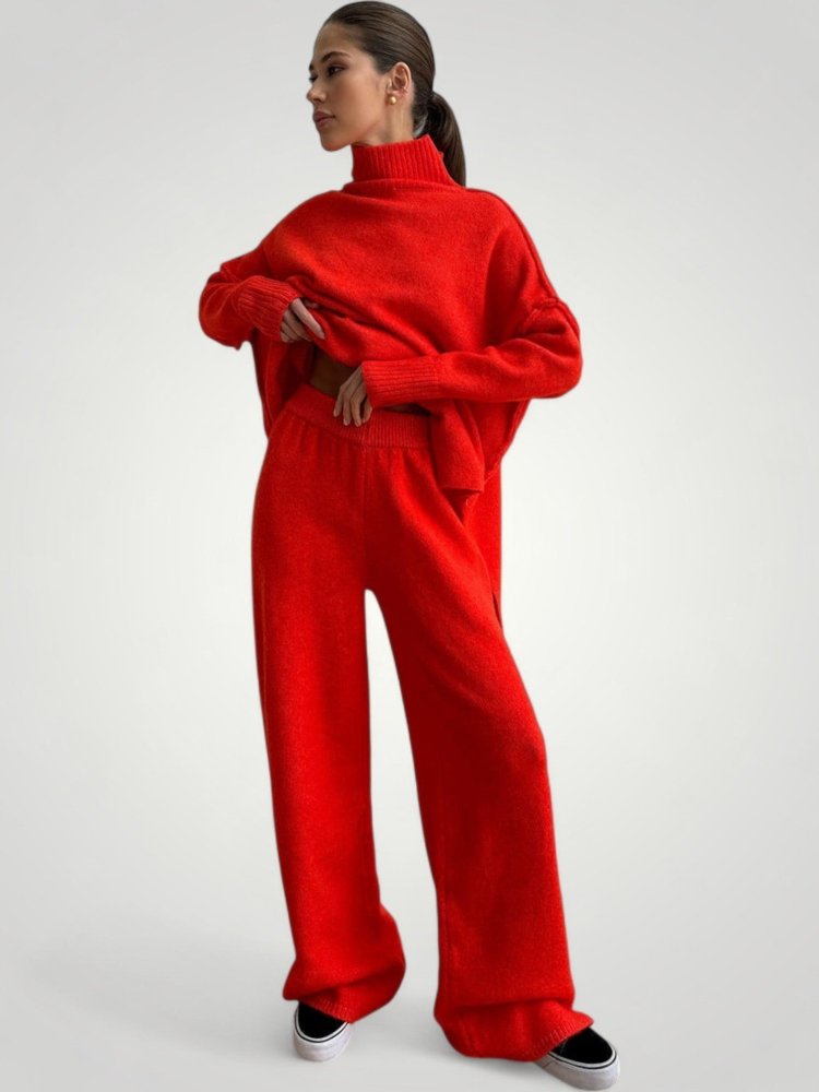 Ensemble Pull et Pantalon Oversize Femme Élégants et Confortables 9 - Mode Lumière