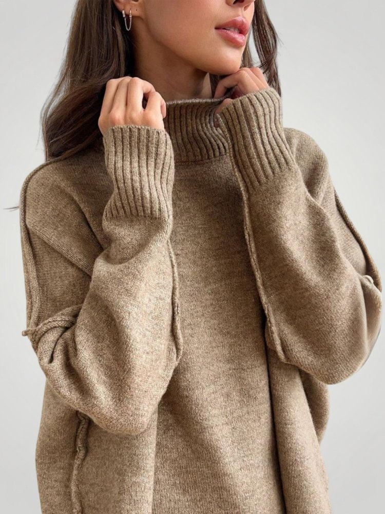 Ensemble Pull et Pantalon Oversize Femme Élégants et Confortables 5 - Mode Lumière