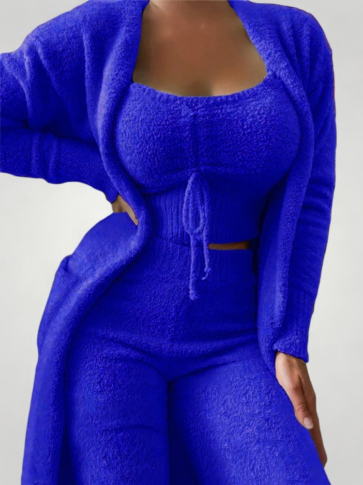 Pyjama Femme Hiver Élégant et Confortable 5