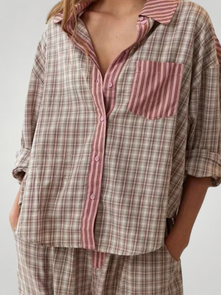 Pyjama Long Élégant et Confortable 5 - Mode Lumière