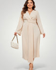 Robe Longue Femme Chic Élégante au Style Moderne