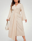 Robe Longue Femme Chic Élégante au Style Moderne