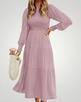 Robe Longue Femme Élégante et Confortable