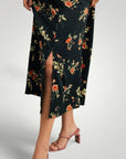 Robe Maxi Fleurie Femme Élégante à Col V