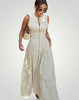 Robe Maxi Moulante Femme au Style Élégant