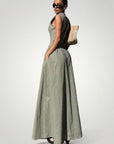 Robe Maxi Moulante Femme au Style Élégant