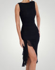 Robe Midi Femme Chic au Style Élégant