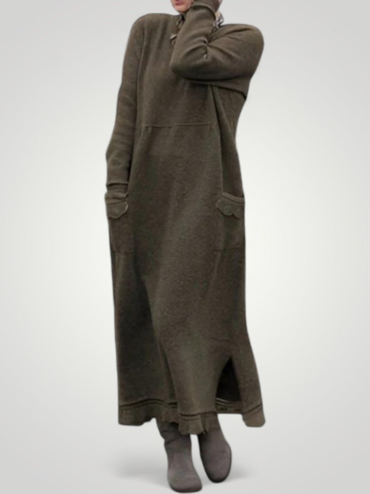 Robe d'Hiver Chic avec Silhouette Flatteuse 2