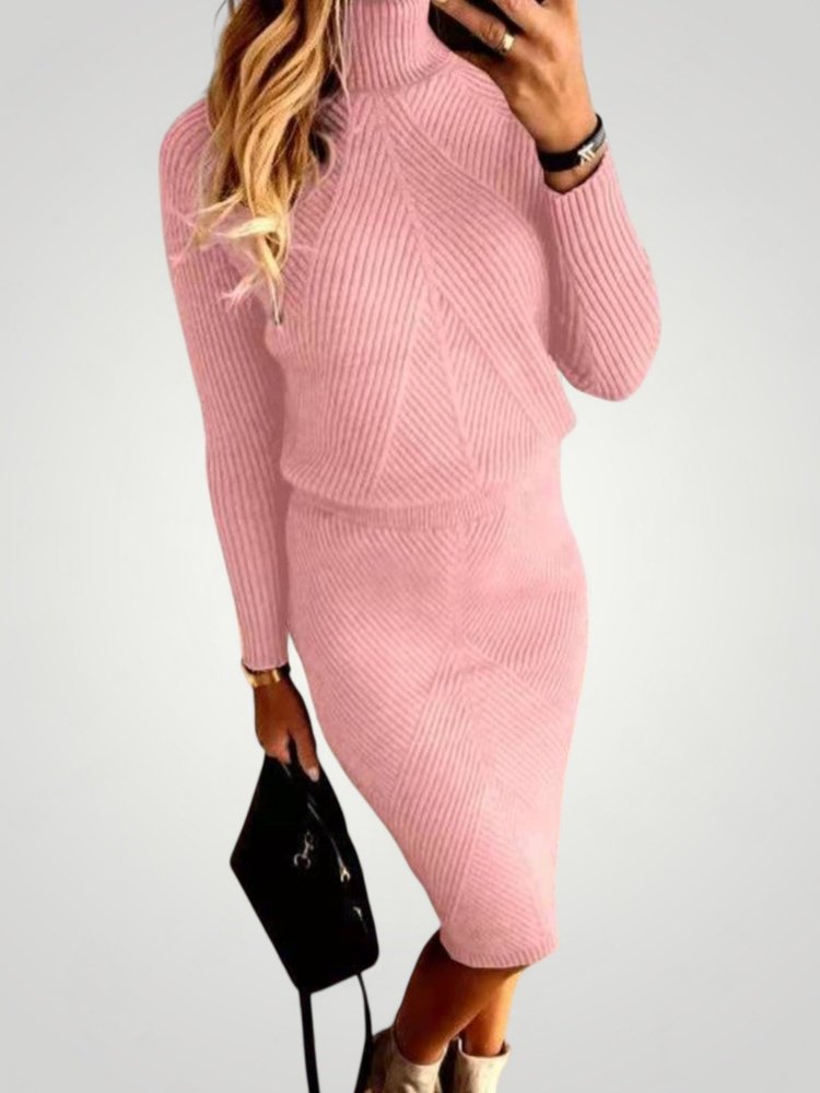 Robe Pull Tricotée Chic et Confortable 3 - Mode Lumière