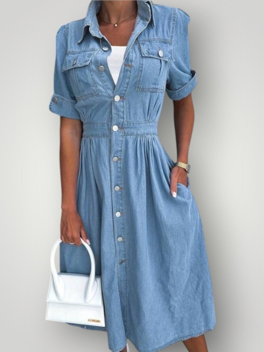 Robe en Jean Élégante et Confortable 1