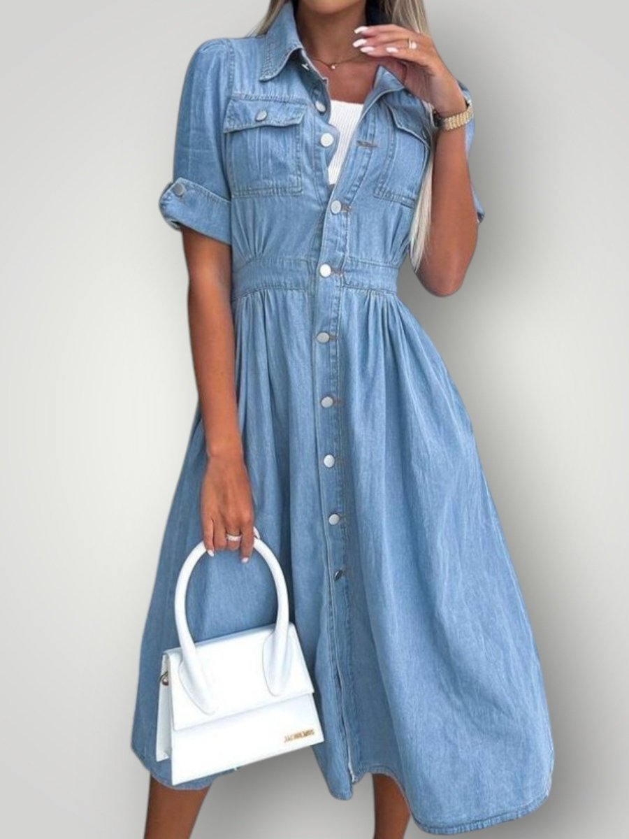 Robe en Jean Élégante et Confortable 3