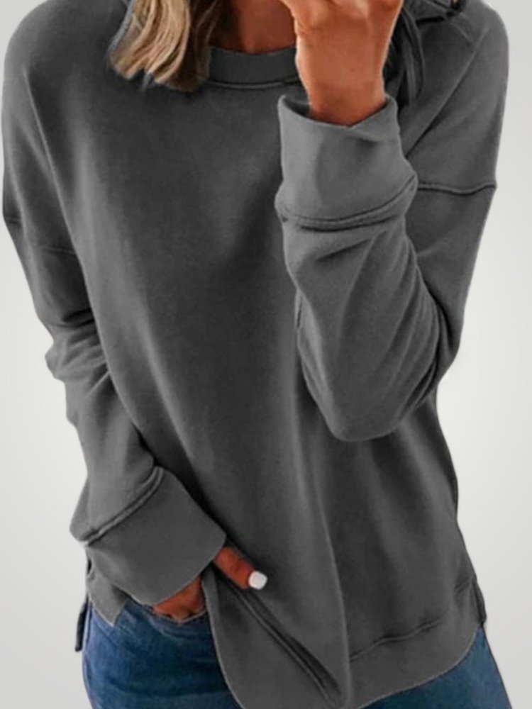 Sweat - Shirt Classique Doux et Confortable 5 - Mode Lumière