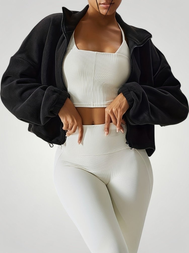 Sweat-shirt Zippé Élégant et Confortable 1 - Mode Lumière