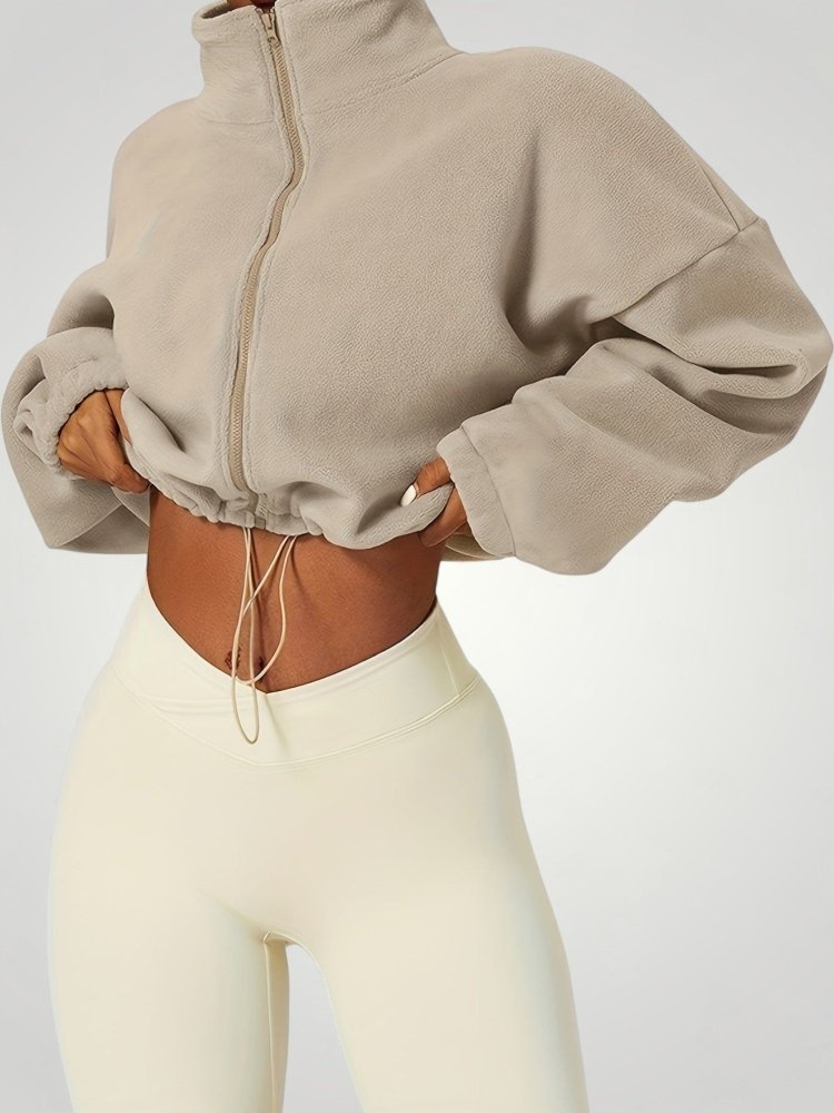 Sweat-shirt Zippé Élégant et Confortable 4 - Mode Lumière