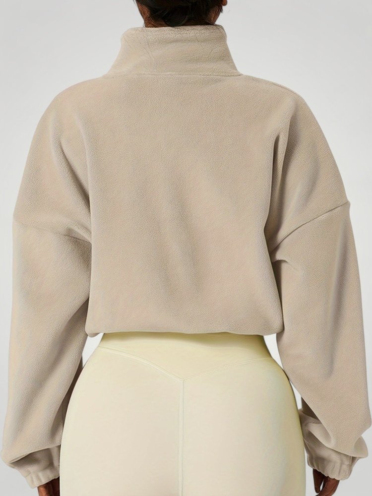 Sweat-shirt Zippé Élégant et Confortable 6 - Mode Lumière
