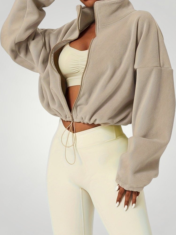 Sweat-shirt Zippé Élégant et Confortable 5 - Mode Lumière