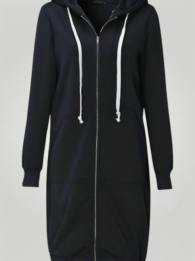 Sweat à Capuche Long Confortable 1 - Mode Lumière