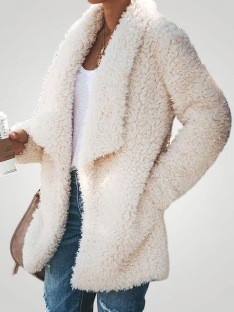 Veste Femme Longue Chic avec Poches Pratiques 1 - Mode Lumière