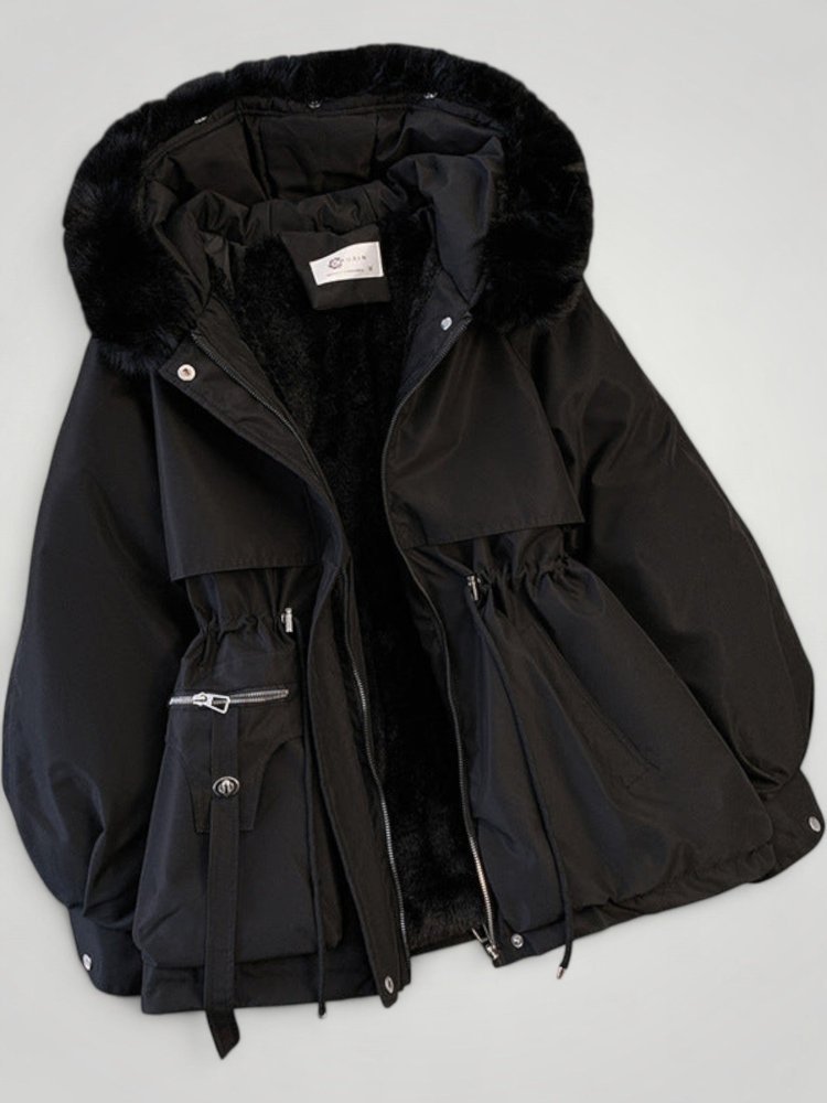 Veste Hiver Femme Confortable avec Capuche 3 - Mode Lumière