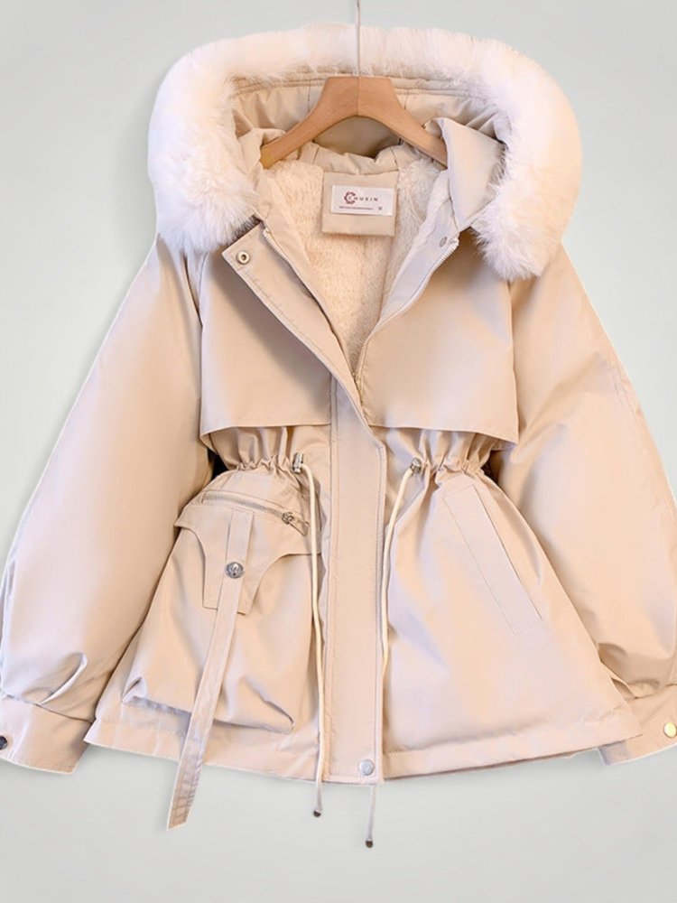 Veste Hiver Femme Confortable avec Capuche 1 - Mode Lumière