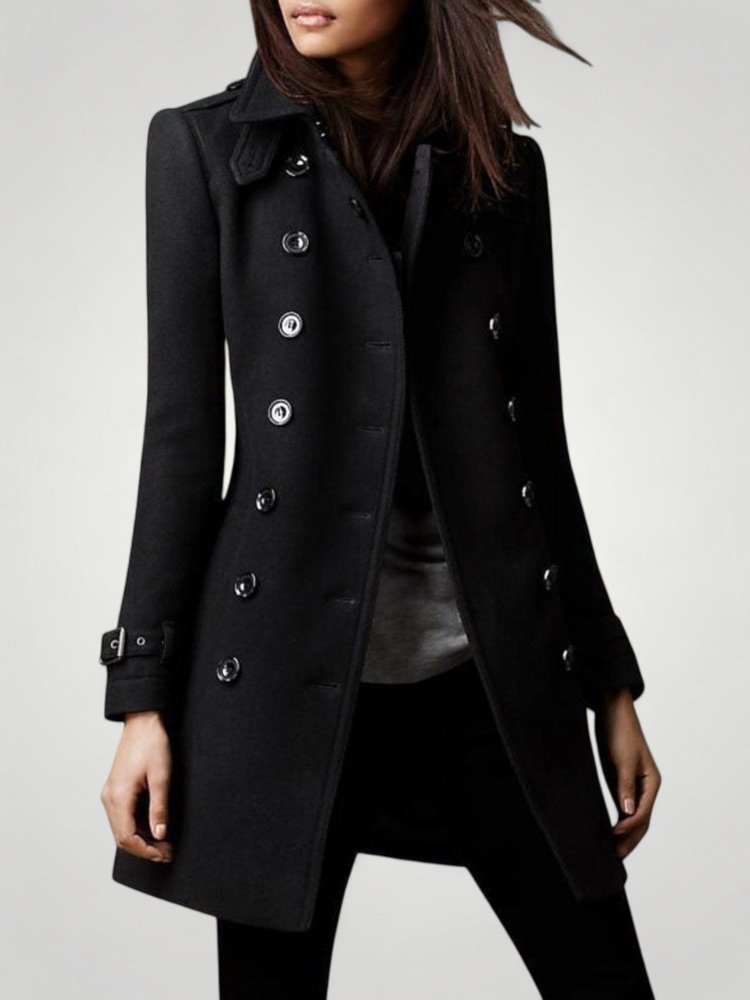 Veste Longue Élégante Confortable Hiver Femme 2 - Mode Lumière
